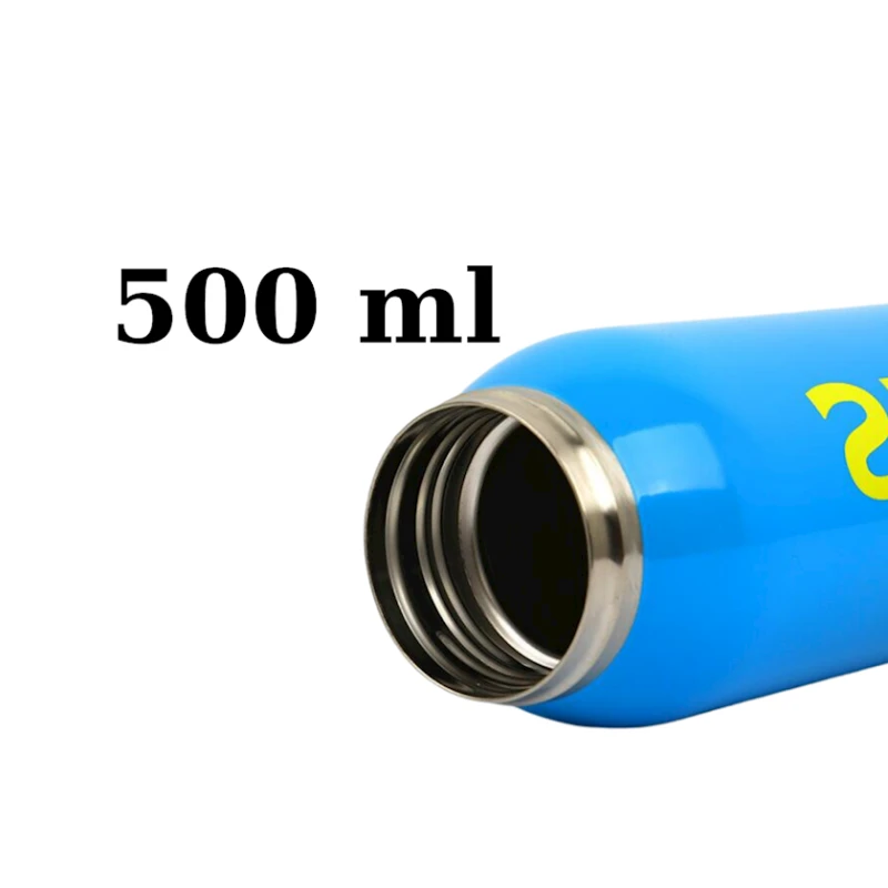 Спортивная бутылка Sport 2290 алюминий, голубая, 500 мл