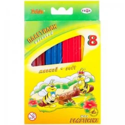 Пластилин Гамма Пчелка, 8 цветов, 120г