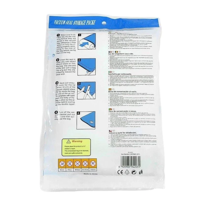 Вакуумный пакет, прозрачный, полиэтилен, 80x90 см Вакуумный пакет, прозрачный, полиэтилен, 80x90 см