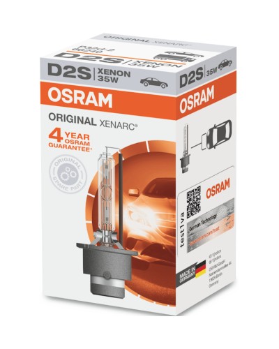 Avtomobilin işıqlandırma cihazları üçün lampa Osram Orginal Xenarc D2S 35w 66240
