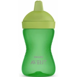 Tökülməyən fincan Philips AVENT, 300 ml, 18+ ay, Yaşıl