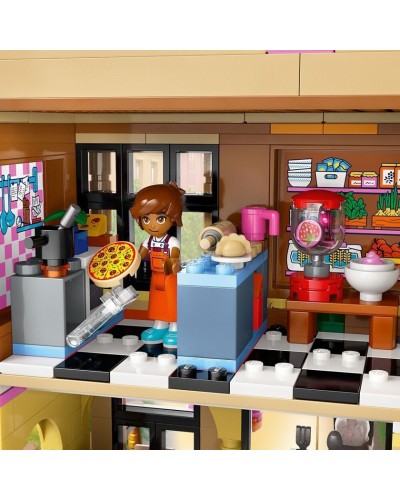 Konstruktor LEGO Friends Restaurant and Cooking School 42655, 896 parça, 8 yaşdan