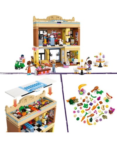 Konstruktor LEGO Friends Restaurant and Cooking School 42655, 896 parça, 8 yaşdan