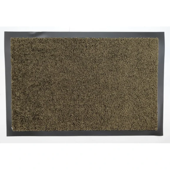 Коврик придверный Twister, 40x60 см, полиамид, коричневый Коврик придверный Twister, 40x60 см, полиамид, коричневый