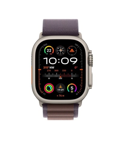 Qayış Apple 49mm Indigo Alpine Loop - Medium (MT5Q3ZM/A)