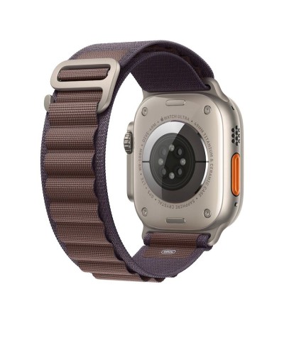 Qayış Apple 49mm Indigo Alpine Loop - Medium (MT5Q3ZM/A)
