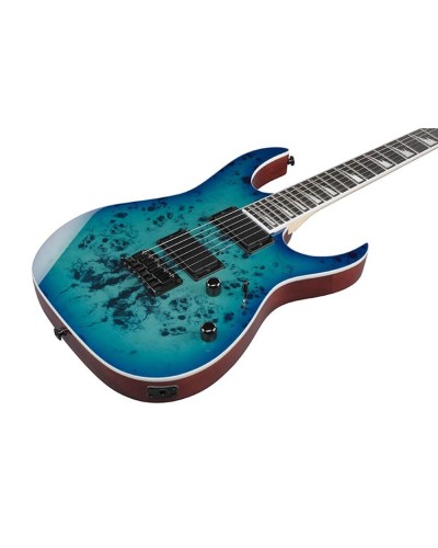 Elektrik gitara İbanez GRGR221PA-AQB, aqua blue, okoume/qovaq/ağcaqayın/bənövşəyi ürək - GRGR221PA-AQB