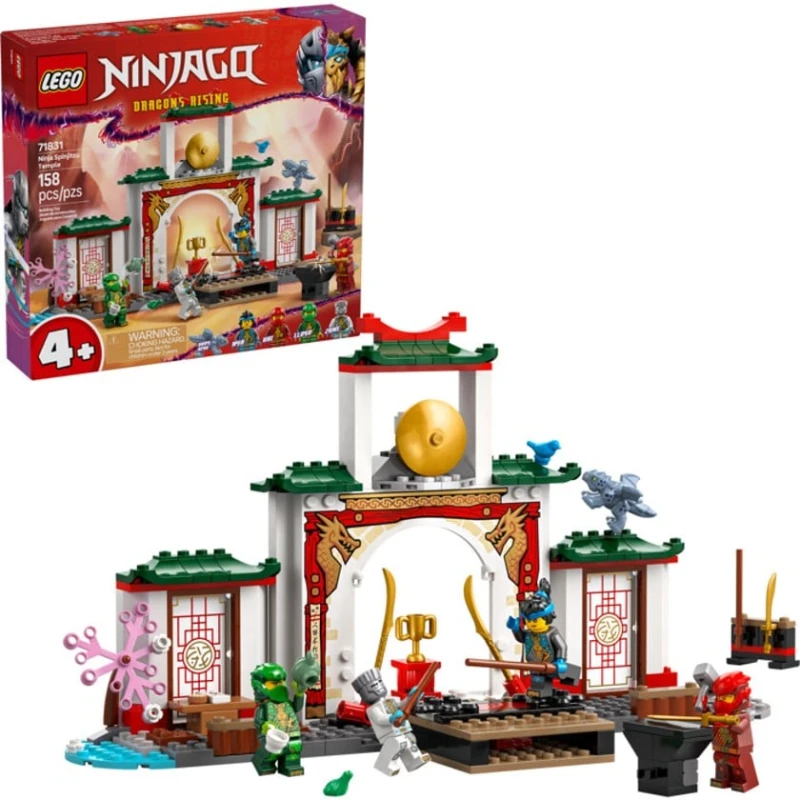 Конструктор LEGO Ninjago 71831 Ninja Spinjitzu Temple, 158 элементов, 4+ лет
