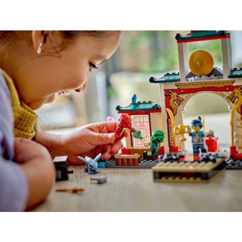 Конструктор LEGO Ninjago 71831 Ninja Spinjitzu Temple, 158 элементов, 4+ лет