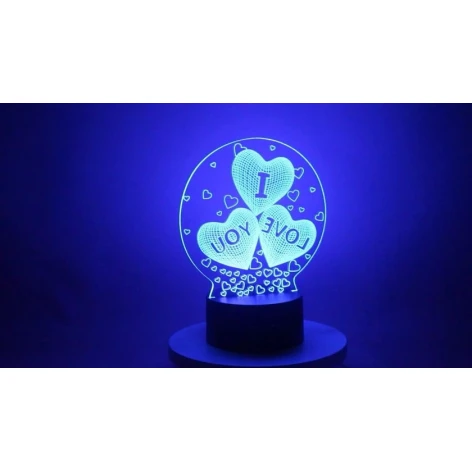 Сувенир UGUR036G05 I Love You, разноцветный