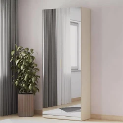 Шкаф Art Mebel Art-80-24, ЛДСП, кремовый, 50x80x210 см