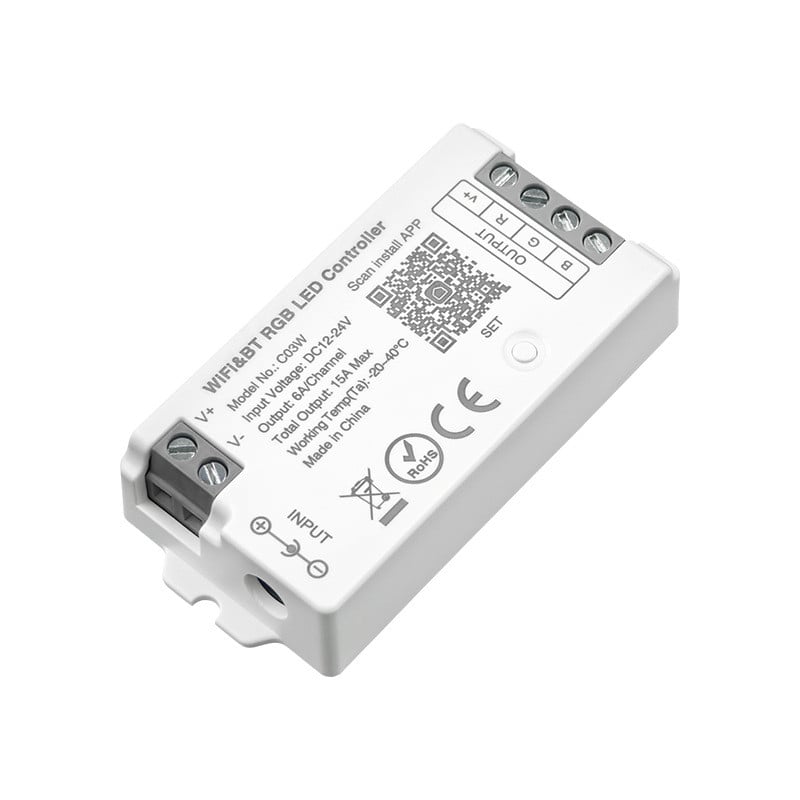 Умная система освещения Tuya C03W WiFi & Bluetooth LED Kontroller Умная система освещения Tuya C03W WiFi & Bluetooth LED Kontroller