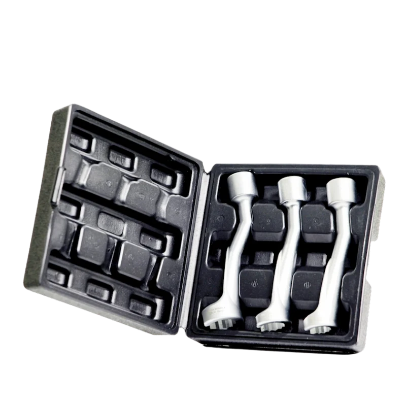 Dizel forsunkaları üçün şalbanbaşı dəsti Worldforce 11031 L-formalı, 14/17/19 mm, 1/2