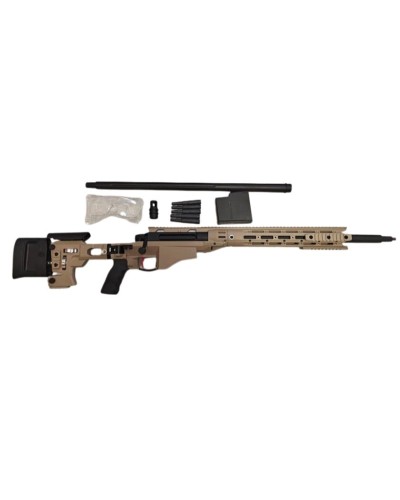 Oyun dəsti UGUR248T212 Sniper MSR-Eejection Long + 7000 ədəd güllə, qara