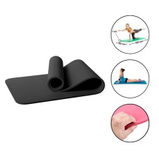Yoqa üçün mat Gymnic 2060, 1 sm, qara