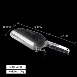 Акриловая прозрачная лопата