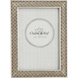 Фоторамка Clayre&Eef, 13x18 см, серебристый