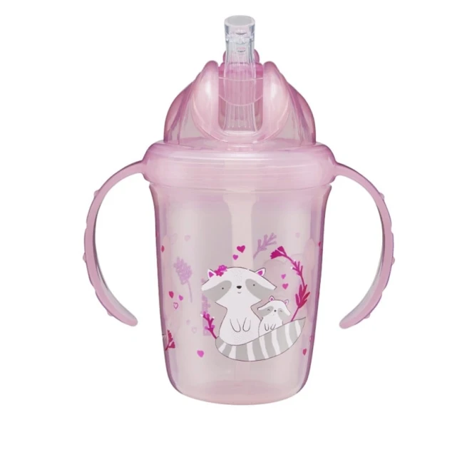 Поильник с трубочкой Babydream, 6+ месяцев, 240 мл, товар в ассортименте