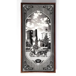 Нарды Az.Nərd 24, дерево, 61x30x4 см Нарды Az.Nərd 24, дерево, 61x30x4 см