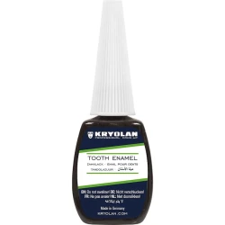 Эмаль для грима зубов Kryolan 01220, оттенок Black, 12 мл