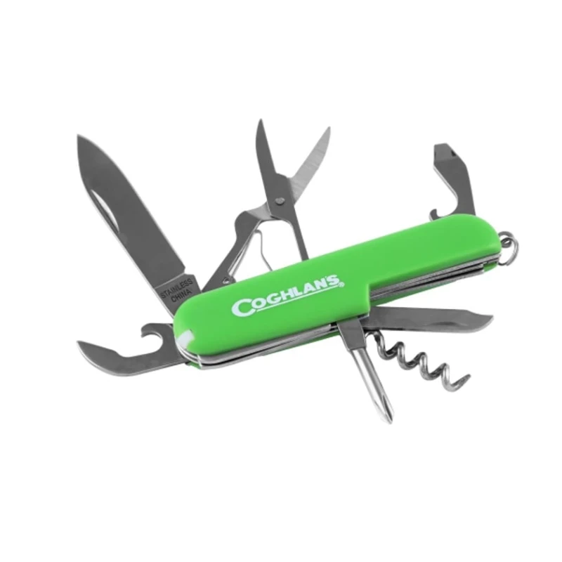 Походный нож Coghlan's, зеленый, 8.9x 2.5х1.4 см Походный нож Coghlan's, зеленый, 8.9x 2.5х1.4 см