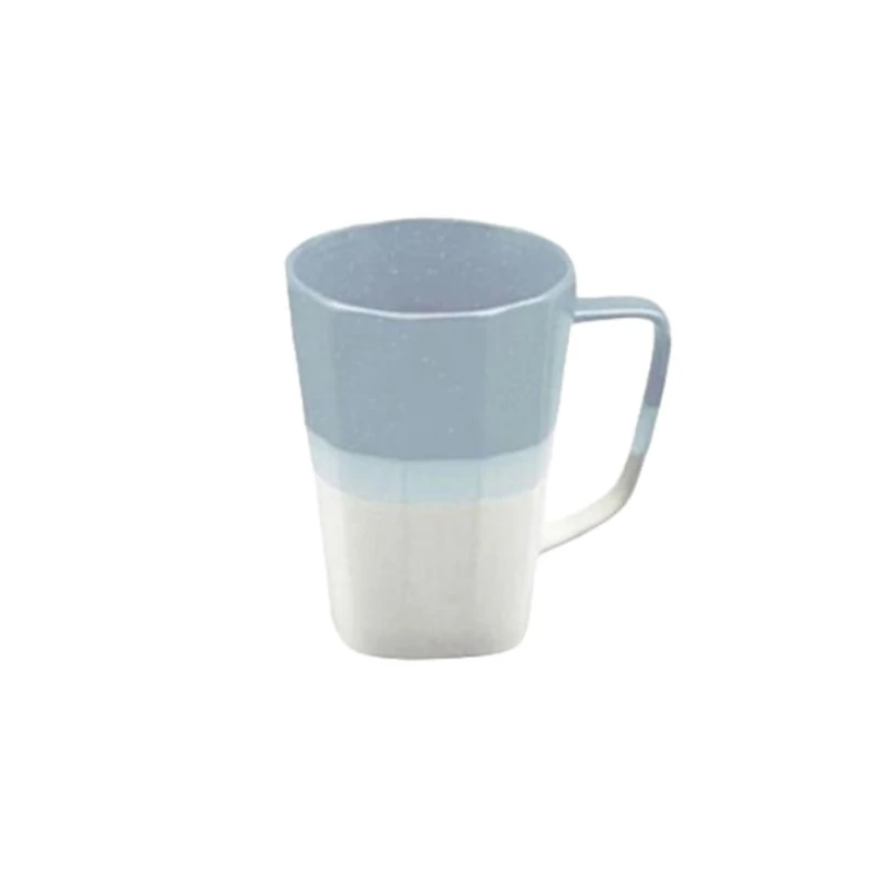 Кружка Danny Home Ceramic Mug, 400 мл, керамика, голубая/белая