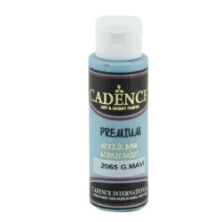 Декоративная акриловая краска Cadence Premium Acrylic Paint 2065 Azure Blue, 70 мл