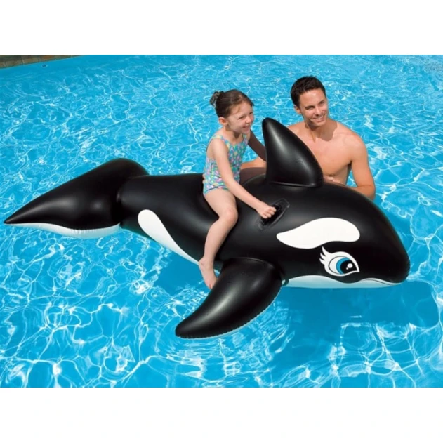 Надувной матрас İntex X58225588561, 188x122 см, черный Надувной матрас İntex X58225588561, 188x122 см, черный