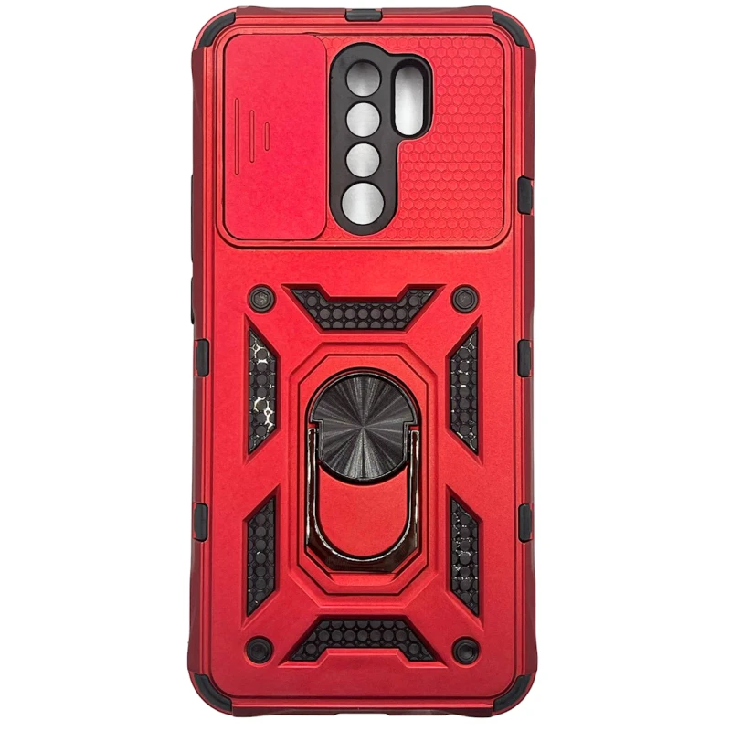 Чехол Robot для Xiaomi Redmi 9, красный