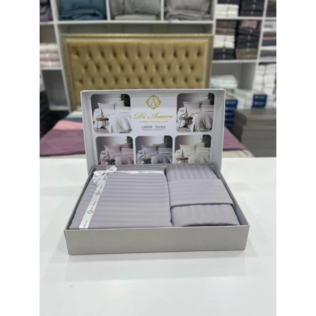 Комплект постельного белья MiraNova FS-609, простыня 250х250 см, пододеяльник 200х220 см, наволочки 50х70 см, двуспальный, хлопок