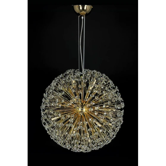 Люстра 111, золотистая