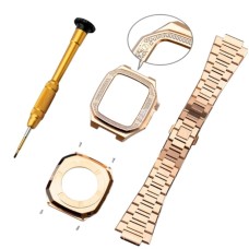 Qayış və çexol SW681 Apple Watch Ultra 41mm üçün Gold
