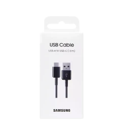 Кабель USB Samsung USB-A to USB-C 1.5 m, Черный (EP-DG930IBEGWW)