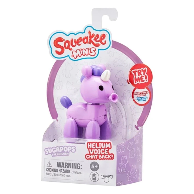 Интерактивная игрушка Moose Toys Squeakee Minis Sugapops The Unicorn 12317