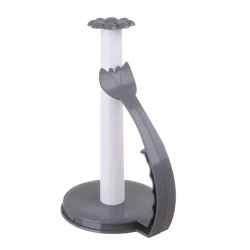 Держатель для бумажных полотенец Bager NH-998, 25x12 см, пластик, белый/серый Держатель для бумажных полотенец Bager NH-998, 25x12 см, пластик, белый/серый