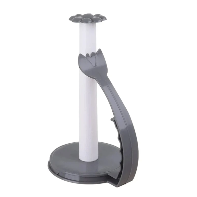 Kağız dəsmallar üçün tutacaq Bager NH-998, 25x12 sm, plastik, ağ/boz