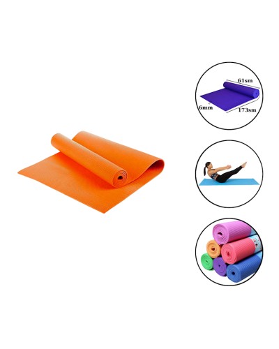 Yoqa üçün mat Yoga mat 1646, narıncı