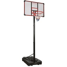 Basketbol dayağı Houston Garlando BA-12, qara/qırmızı, 108x74x17 sm