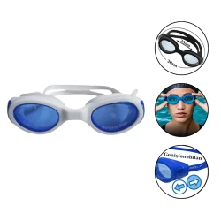 Üzgüçülük üçün eynək Speedo 1357 silikon, ağ, ölçü: 25-30 sm