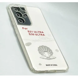 Çexol SS1318 Samsung Galaxy S21 Ultra üçün Transparent