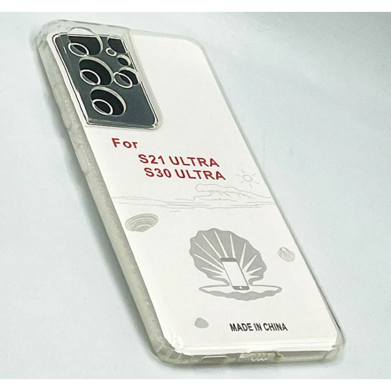 Çexol SS1318 Samsung Galaxy S21 Ultra üçün Transparent