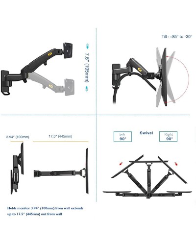 Monitor üçün bərkitmə North Bayou F150 17