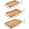 Набор подносов NH_MNDGTA20, 22x35/25x38/30x40 см, бамбук, коричневый, 3 шт Набор подносов NH_MNDGTA20, 22x35/25x38/30x40 см, бамбук, коричневый, 3 шт