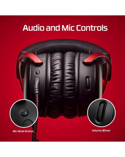 Simli qulaqlıq HyperX Cloud III Black