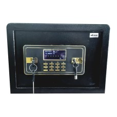 Ofis seyfi STRONG XD-068, açar ilə, qara, 250x350x250 mm