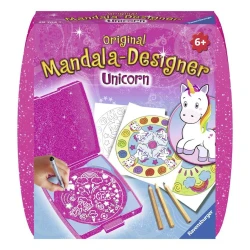 Раскраска Ravensburger Mini Mandala Designer Unicorn 29704, 6+ лет Раскраска Ravensburger Mini Mandala Designer Unicorn 29704, 6+ лет
