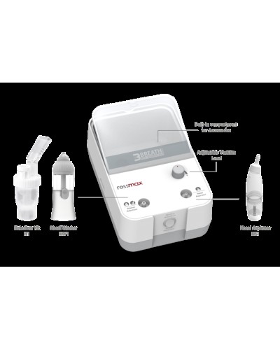 Nebulayzer Rossmax NK1000 3in1 Respiratory Solution, 3-ü 1-də
