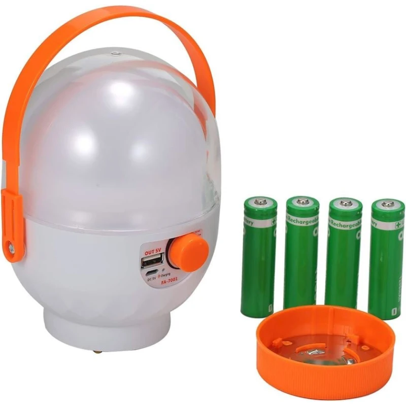 Светодиодная лампа FA-7001, оранжевый/белый Светодиодная лампа FA-7001, оранжевый/белый