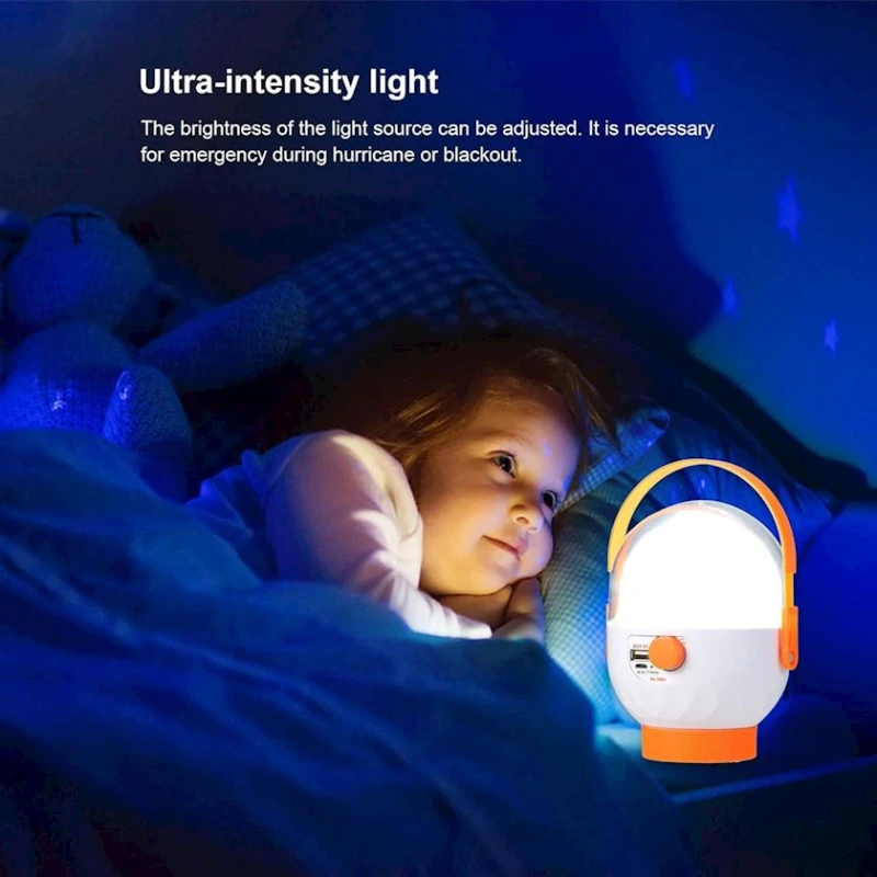 Светодиодная лампа FA-7001, оранжевый/белый Светодиодная лампа FA-7001, оранжевый/белый