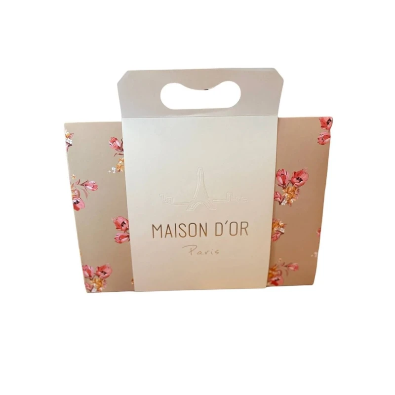 Подарочный набор Maison D'or Paris 90х48 см, хлопок, бежевый/красный, 2 шт. Подарочный набор Maison D'or Paris 90х48 см, хлопок, бежевый/красный, 2 шт.